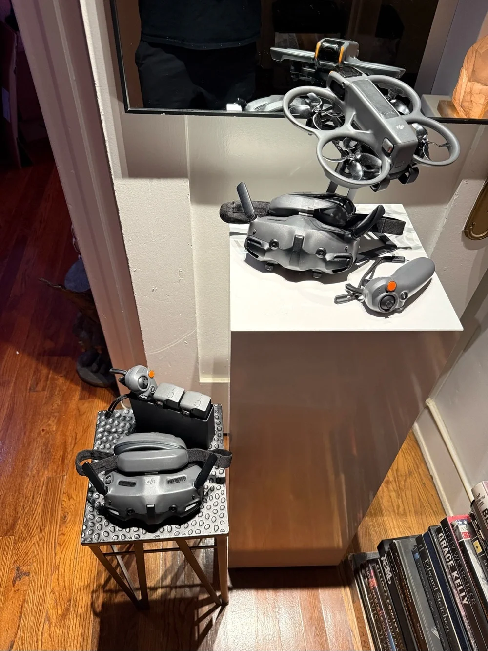 DJI Gray Drone Controller and Headset Accessory Kit